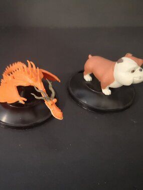Snapco Rio 2 Luiz Bulldog & How to Train Your Dragon 2 Hookfang Plastic Cup Lids